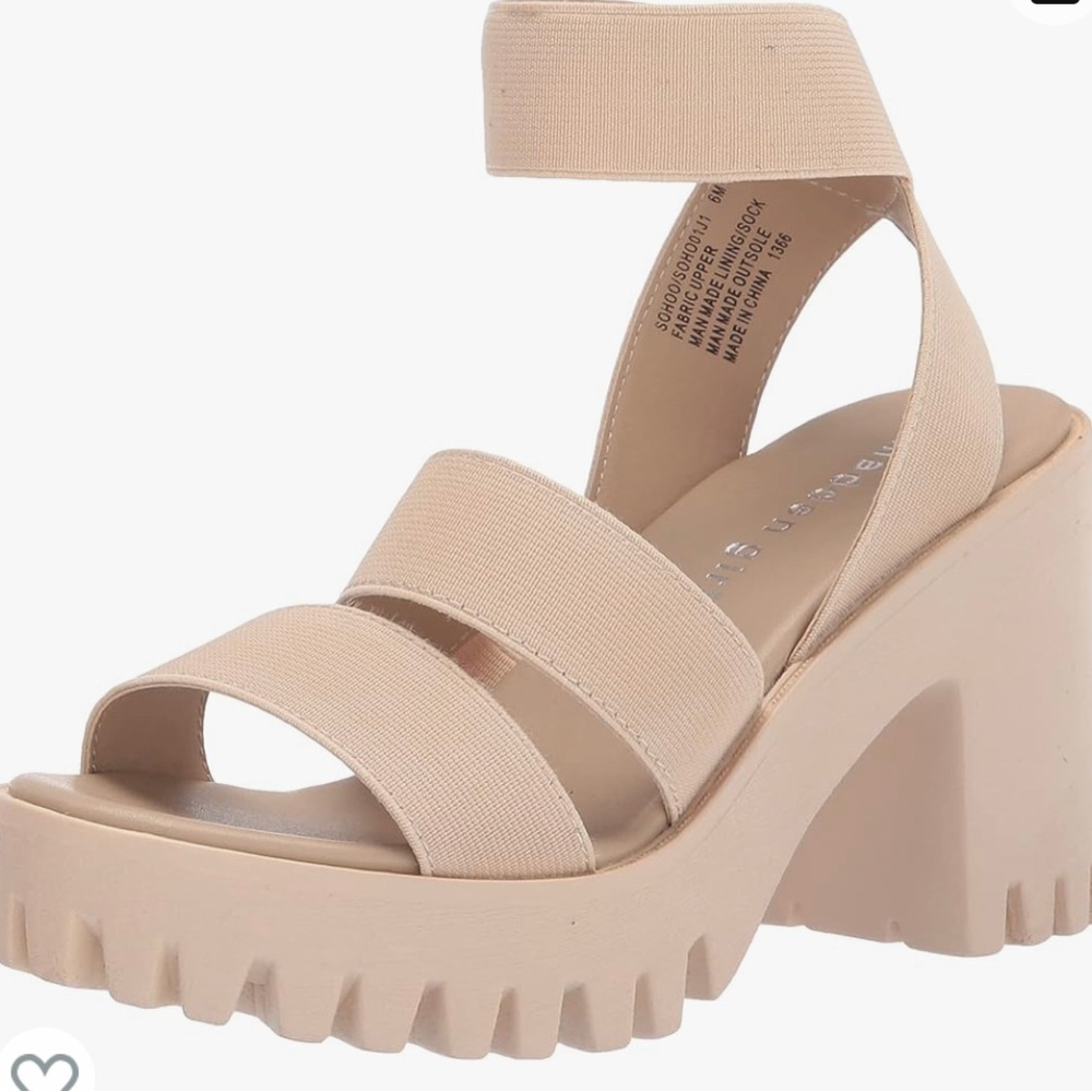 BRAND NEW Madden Girl Sohoo Lug Sandals!